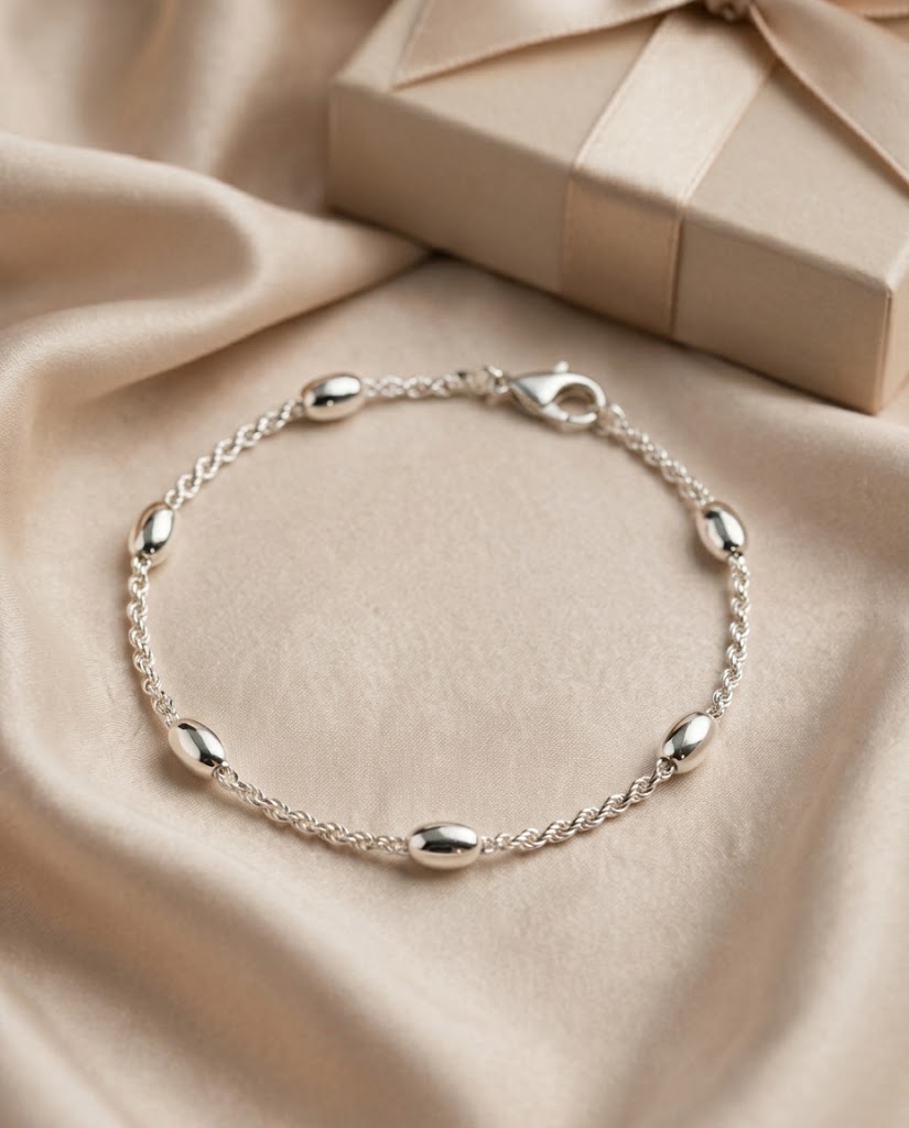 Pulsera Gotas de Luz en plata 925 — MARDAN JOYAS
